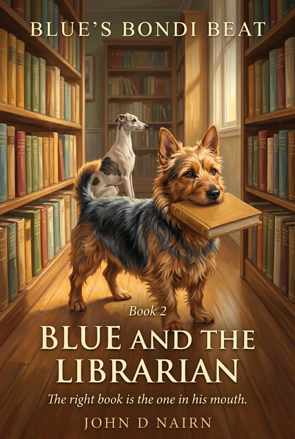 Cover of Book 2: Blue And The Librarian